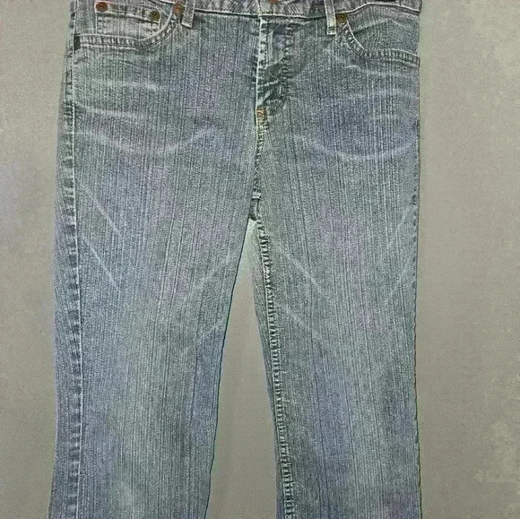 Mossimo Denim Juniors Cropped Jeans Size 9 - Picture 2 of 12